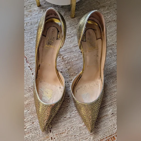 Christian Louboutin Galu Half-d’orsay 100 mm READ - Picture 2 of 8